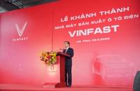 Nguyen Viet Quang, Vice-Chairman and General Director of Vingroup: “VinFast Ha Tinh factory will contribute to VinFast’s goal of producing a million vehicles per year.”