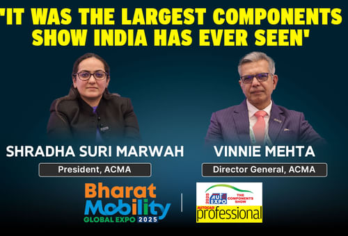 Auto Expo 2025 - Dialogues | ACMA's Shradha Suri Marwah and Vinnie Mehta