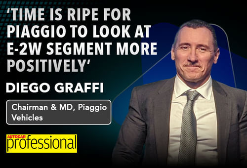 'Time is Ripe for Piaggio to Look at the E-2W Segment More Positively': Piaggio's Diego Graffi