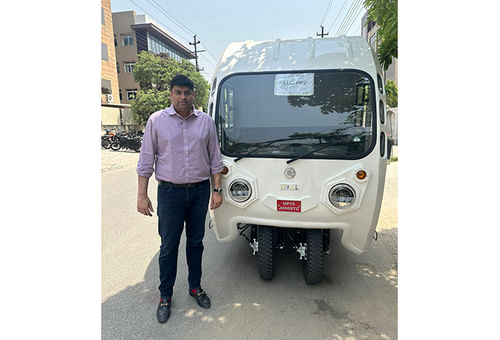 Neuron Energy partners with Hexall Motors to power double front wheel L5 category EVs