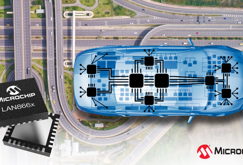 Microchip Introduces 10BASE-T1S Endpoint Devices for Automotive Zonal Architecture
