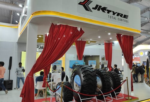 JK Tyre Launches Four OTR Tyres at EXCON 2025