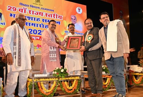 Honda India Foundation Receives Fifth Consecutive Bhamashah Award for Education Sector Contribution