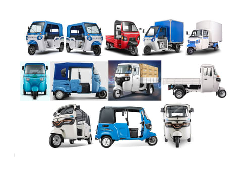 Mahindra, Bajaj, TVS on a Roll in Record-Breaking October for Electric 3Ws