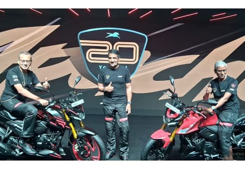 TVS Celebrates 20 Years of Apache, Eyes Premium and Global Push