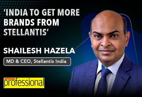 'India to get more brands from Stellantis': Shailesh Hazela
