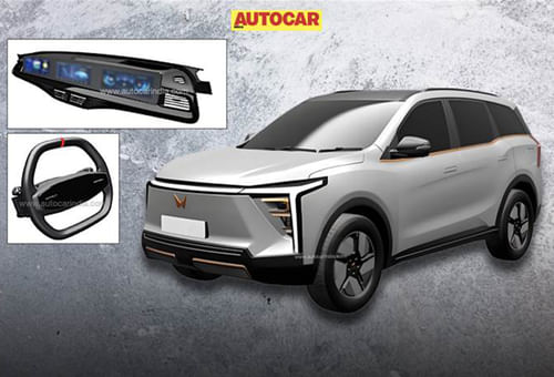 Mahindra to amp up on touchscreens and connectivity, XUV.e8 interior patent reveals