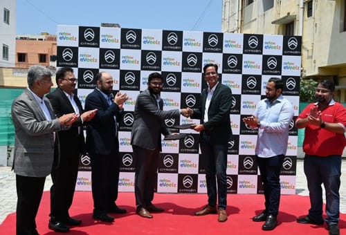 Citroën and Refex eVeelz sign MoU For 500 Citroën ë-C3 EVs