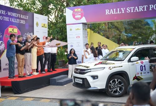 JK Tyre-WIAA Women’s Rally 2025 Begins in Mumbai