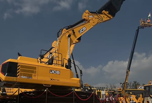 JCB India Introduces 52-Tonne Excavator at EXCON 2025