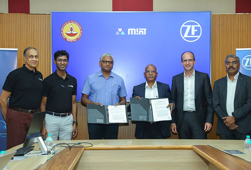 ZF and IIT Madras collaborate to establish pioneering global mobility digital infrastructure