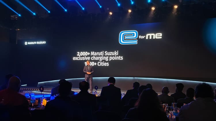 Maruti Suzuki Eyes 1 lakh EV Charging Points by 2030; Invests ₹250 crore