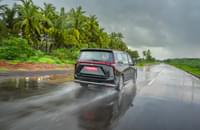 Despite its size, the MPV feels extremely composed at speeds, with the suspension tuned to offer a pliant ride quality. 