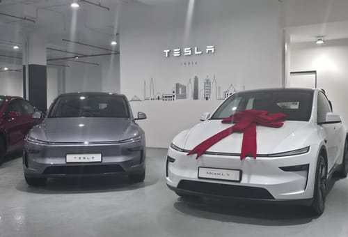 Tesla Opens First All-in-One Center in Gurugram