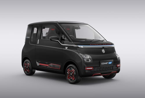JSW MG Motor launches Comet EV Blackstorm edition  