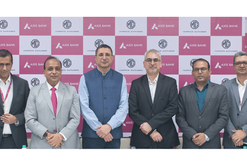 JSW MG Motor India, Axis Bank Launch Dual Loan Program for EVs