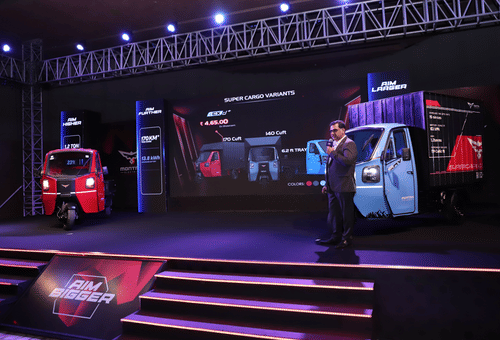 Montra Electric Launches INR 4.37 Lakh SUPER CARGO Three-Wheeler in Delhi
